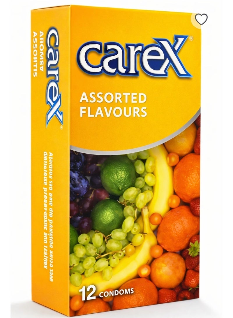 كيركس عبوة من 12 صندوق واقي ذكري بنكهات متنوعة - Image 2